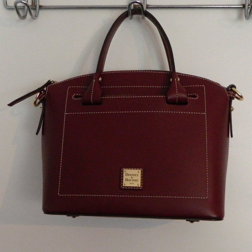 Dooney & Bourke Beacon Leather Mini Domed Satchel